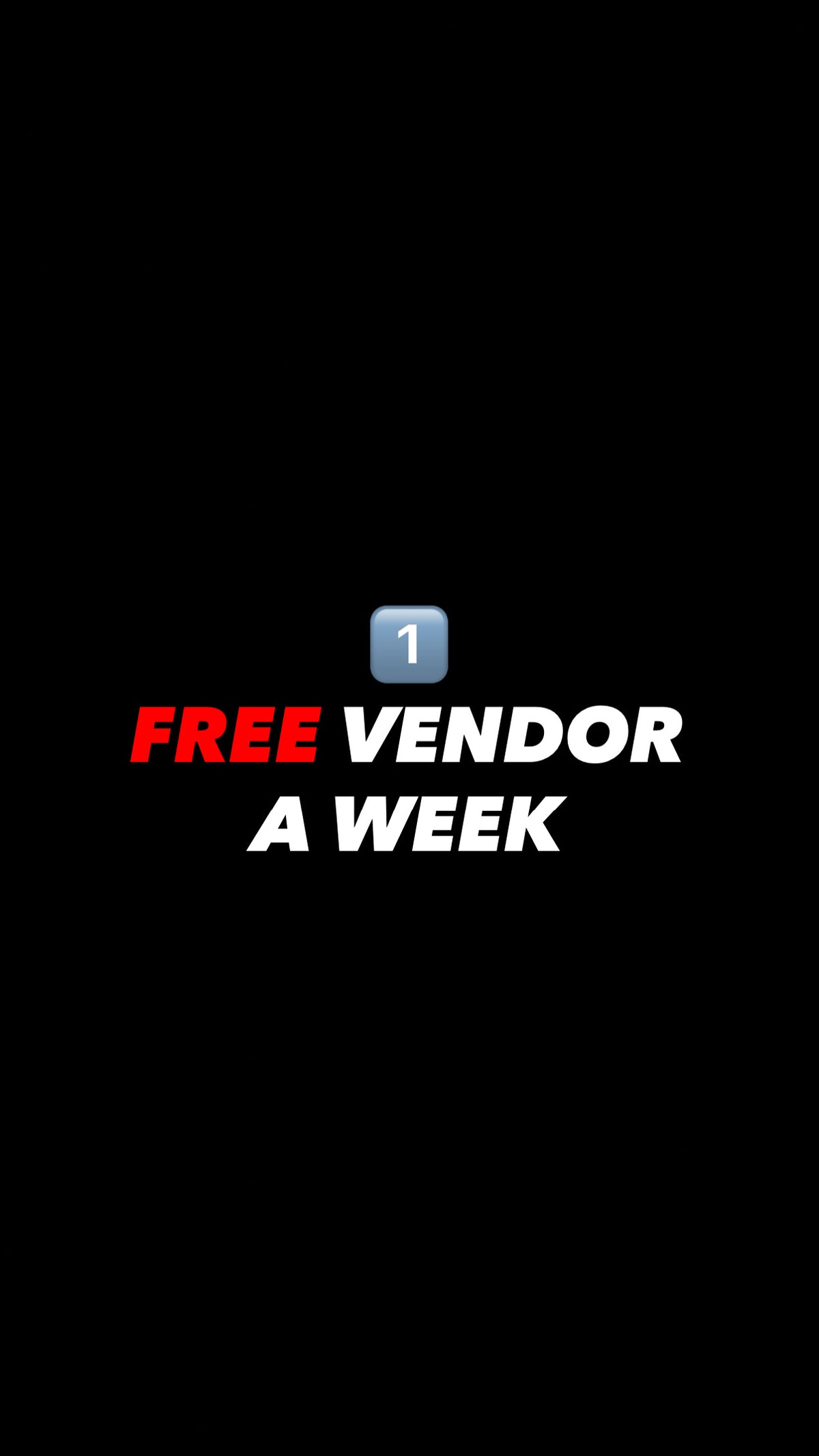 Free Vendors