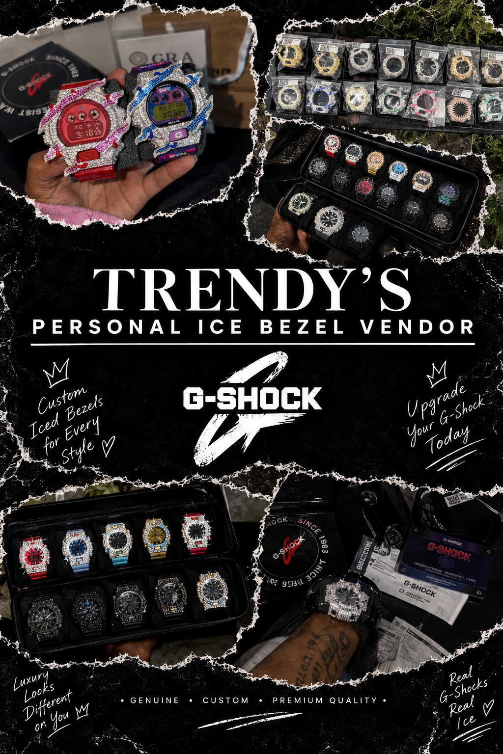 TRENDYS PERSONAL Iced Bezel Vendor