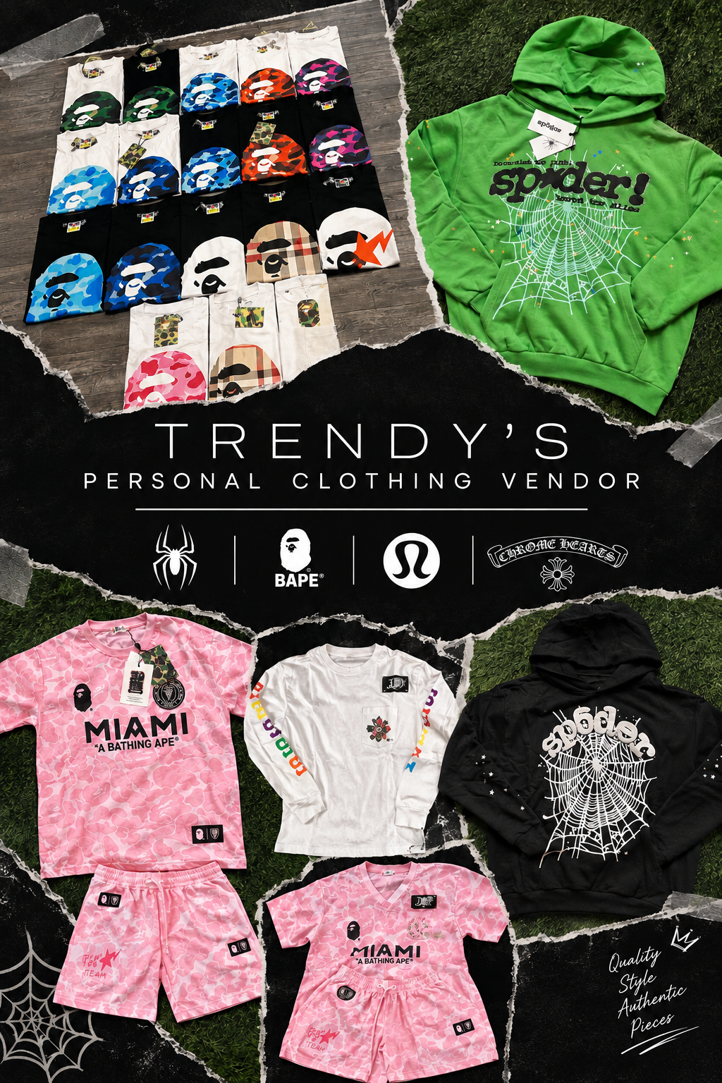 Trendy’s Personal Clothing Vendor